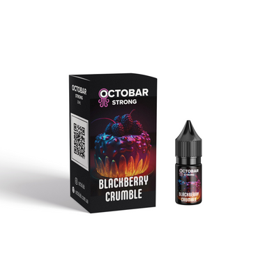 Набір Octobar Strong Blackberry Crumble 10 мл 00018 фото